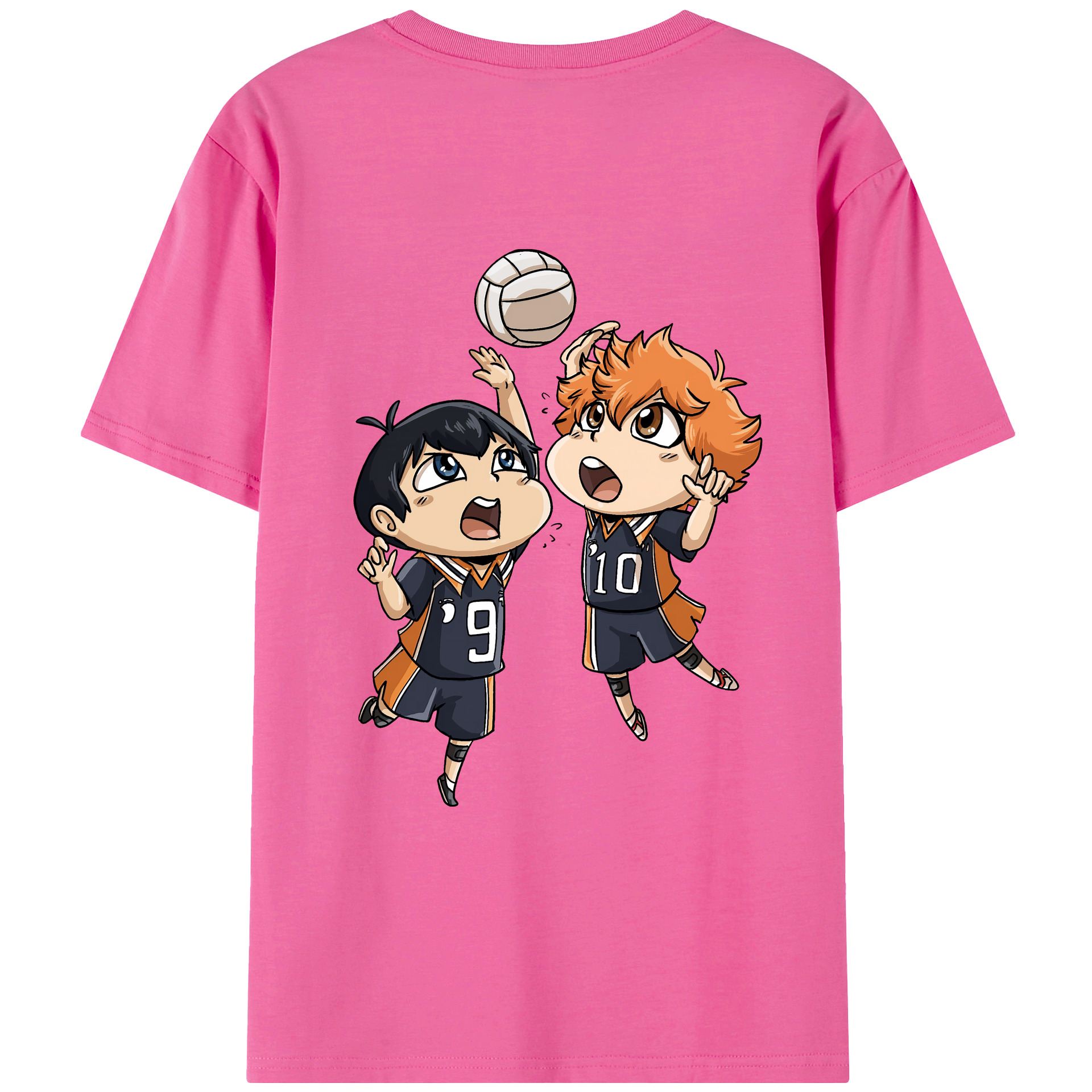 （画像用） ハイキュー!! Haikyu!! レディース半袖Tシャツ(バックプリント)